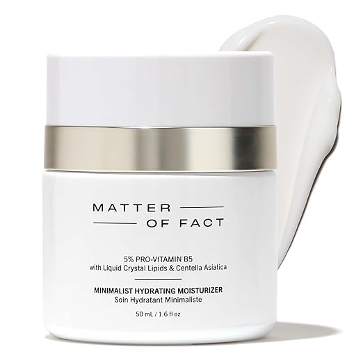 MATTER OF FACT Minimalist Hydrating Moisturizer, Pro-Vitamin B5 & Liquid Crystal Lipids for Deep Hydration, 50ml