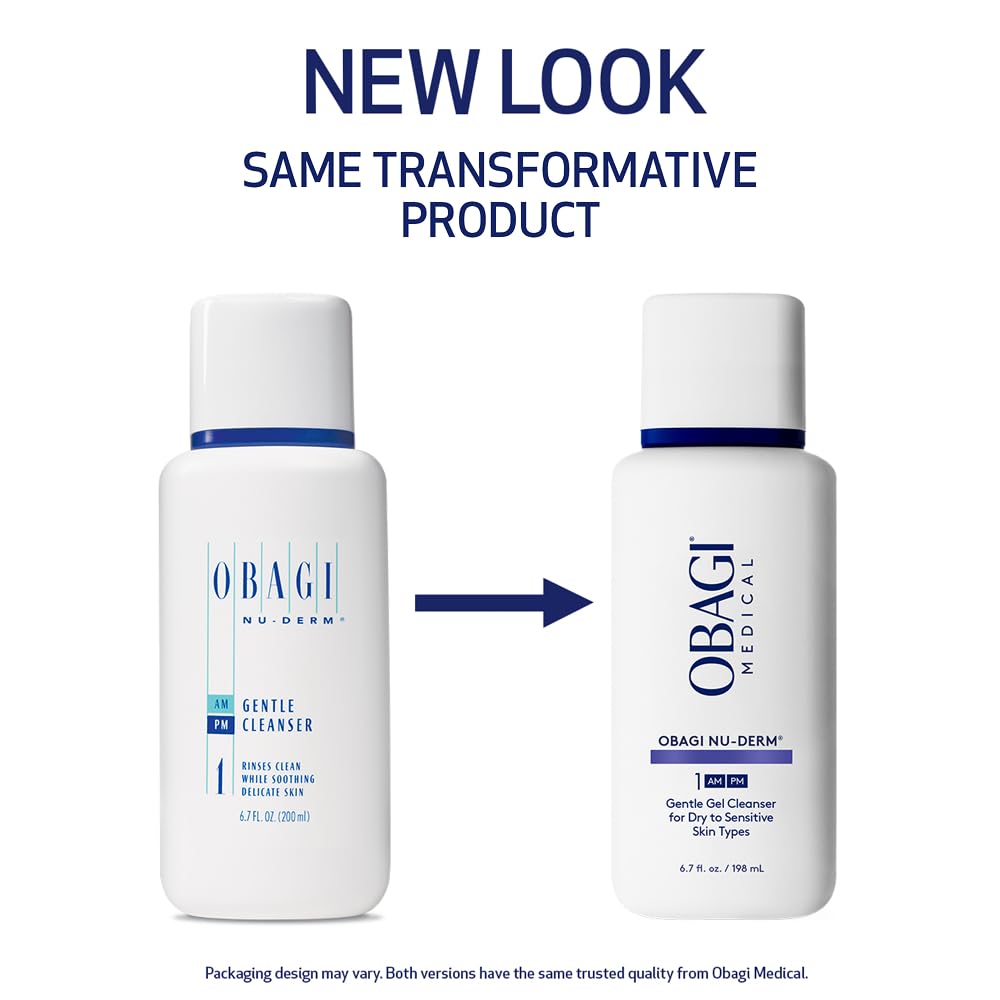 Obagi Nu-Derm® GENTLE GEL CLEANSER / 6.7 Oz. (AM-PM)