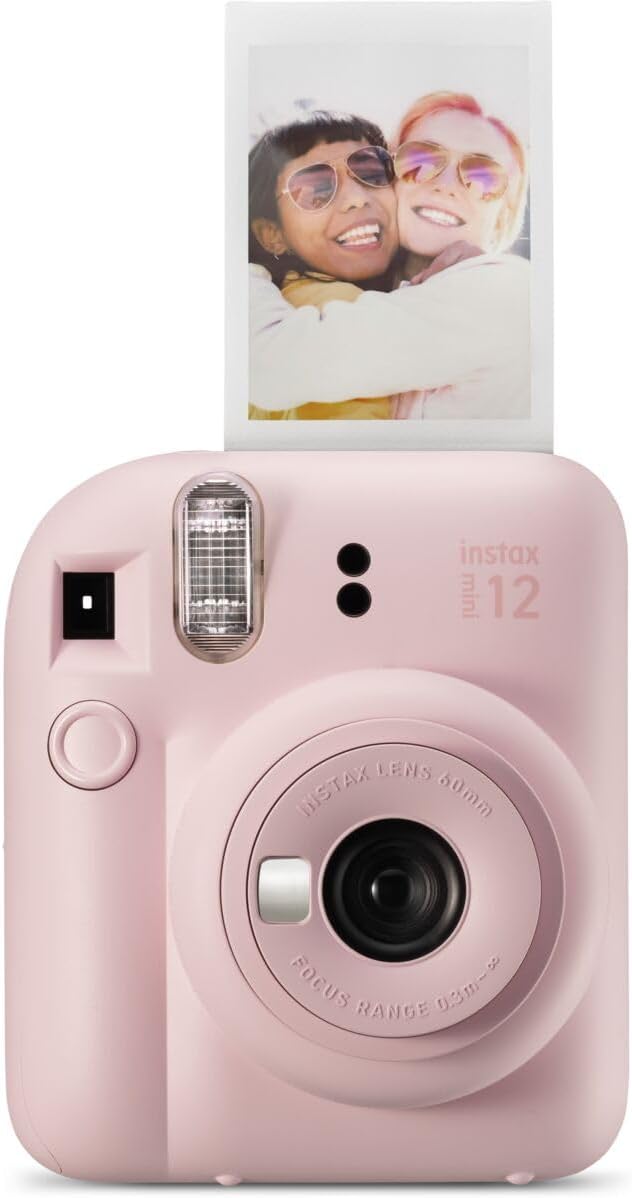 Fujifilm Instax Mini 12 Instant Camera - Blossom Pink
