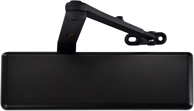 LYNN HARDWARE Extra Heavy Duty Commercial Door Closer, DC9016 Automatic Door Closer, Surface-Mounted Auto Door Closer, Size 1-6 Commercial Door Closer Heavy Duty for Heavy Traffic Areas, Dark Bronze