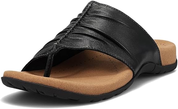 Taos Footwear Women's Gift 2 Sandal Black Size 8