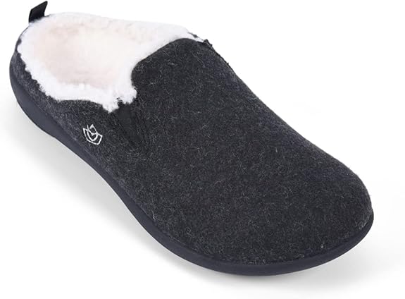 Spenco Women's Dundee Wool Slipper Black Size: 10B