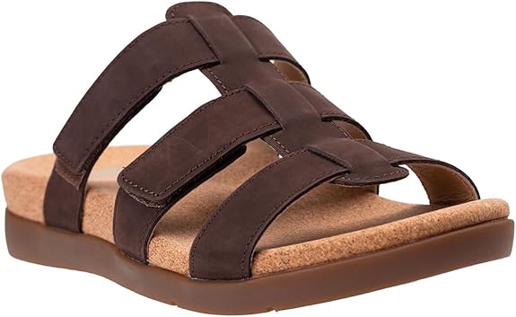 REVITALIGN Women's Spartan Slide - Color: Bison