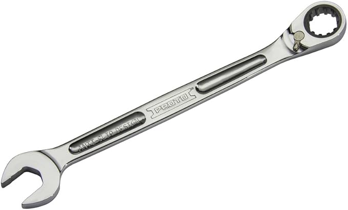 Ratcheting Wrench, Head Size 11/16 in.