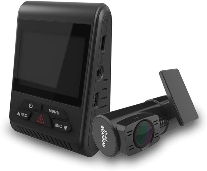 Street Guardian SG9663DCPRO+ Dual Channel Full HD 1080P Recording Front and Rear Dash Camera with WiFi, GPS, and CPL