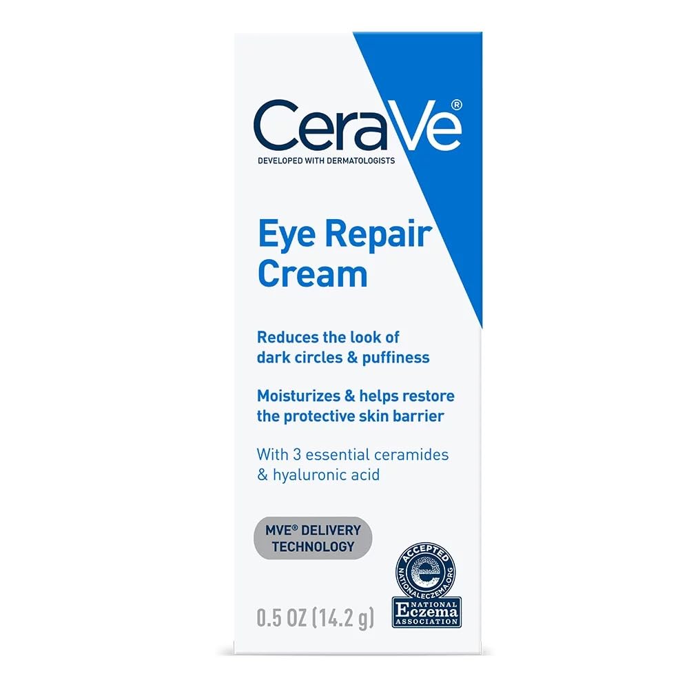 CeraVe Under Eye Cream Repair for Dark Circles and Puffiness - .5oz