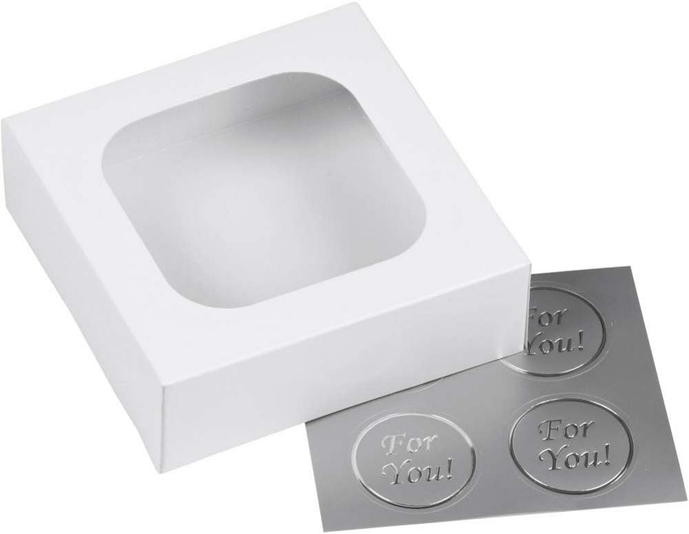 Wilton Small Treat Boxes, White, 3 Ct - 3 Pack (9 Boxes Total)
