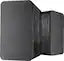 Insignia™ - 25w (per speaker, 50w total) Bluetooth Bookshelf Speakers - Black