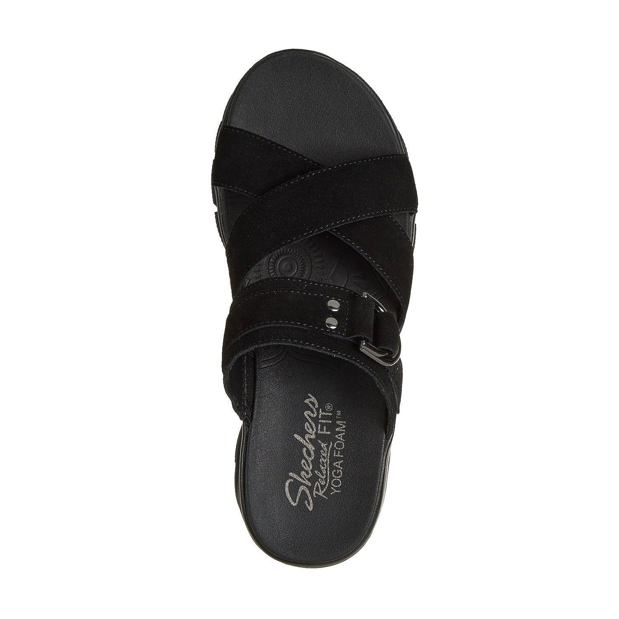 Skechers Relaxed Fit Easy Going Simply Dreamy Women's Sandals - Black - Size: 9