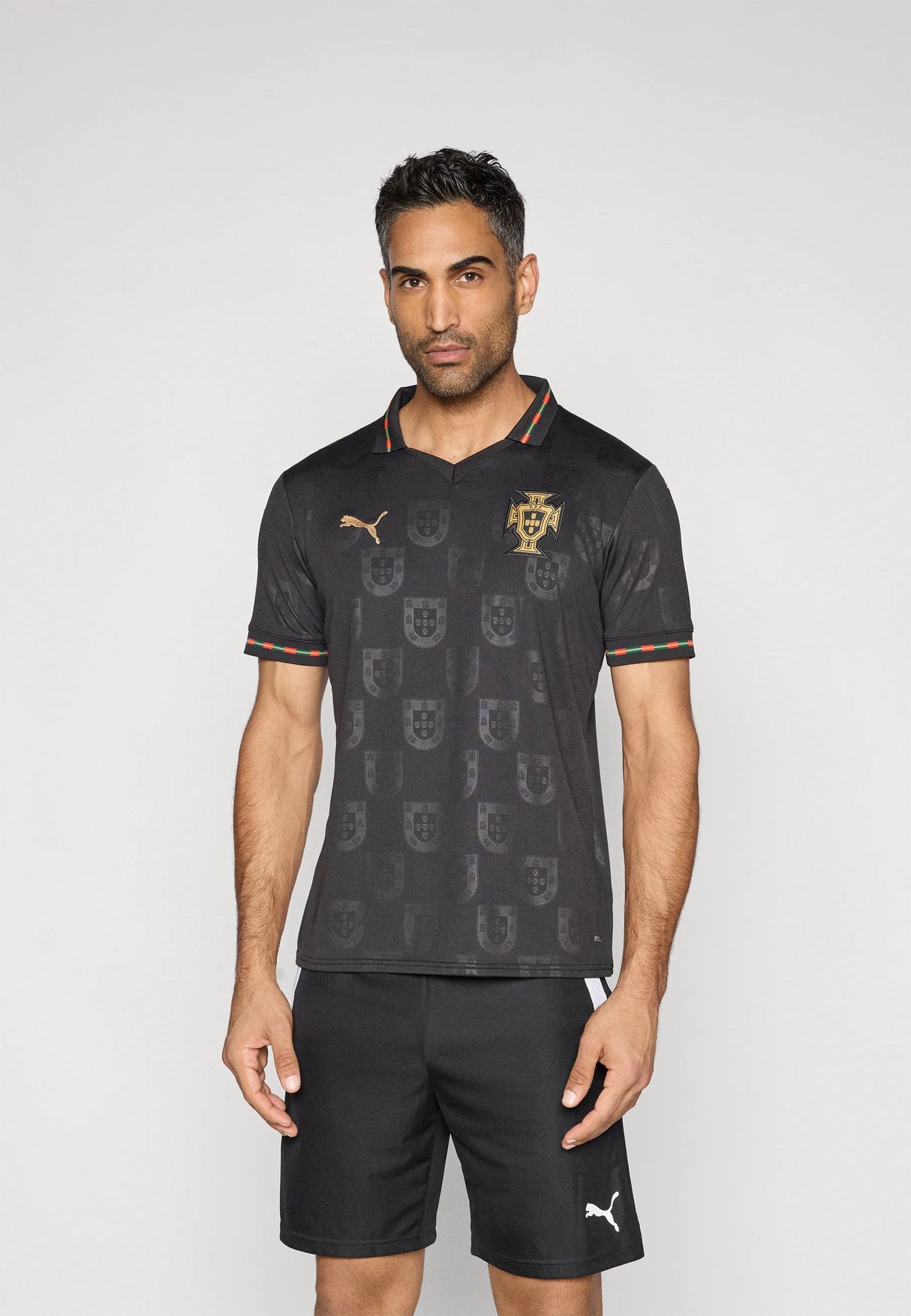 Puma Portugal 2025 SE Jersey - Black - Medium