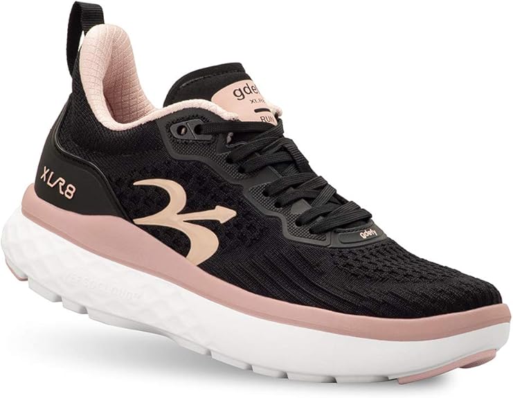 G-DEFY XLR8 Run Women’s Supportive Running Shoe - Blk/Pink - Size 8.5 Medium