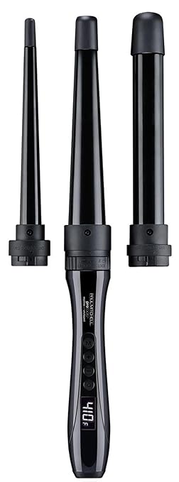 Paul Mitchell Pro Tools Express Ion Unclipped 3-in-1 Ceramic Interchangeable Curling Wand, 3 Barrels for Multiple Hairstyles
