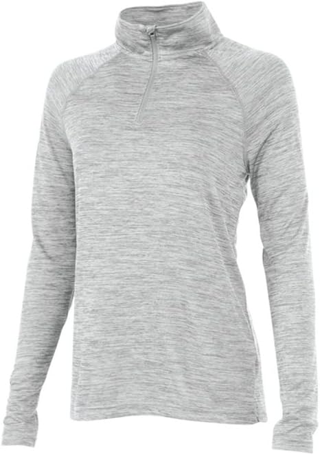 Charles River Apparel Women's Space Dye Moisture Wicking Performance Pullover SIZE X SMALL