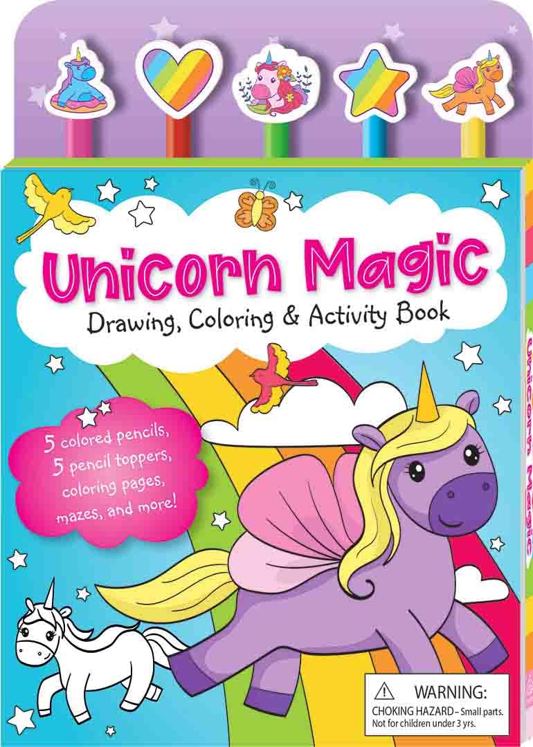 Readerlink Book Unicorn Pencil Toppers