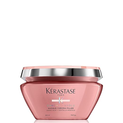 Kerastase Chroma Absolu Anti-Porosity Deep-Filling Hair Mask For Damaged and Color-Treated Hair - Strengthens and Hydrates With Amino & Lactic Acid