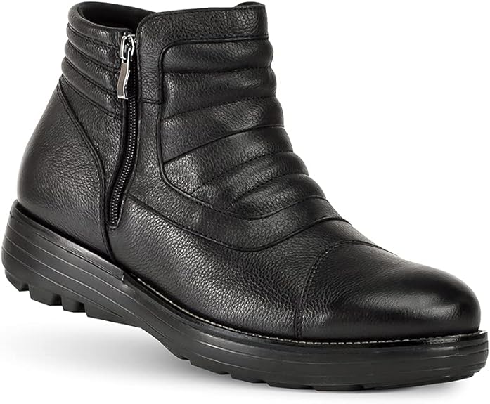 Gravity Defyer Men's Raven Black Dress Boots Size 15