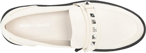 Marc Fisher Women's Cancia2 Loafers - Ivory - Size 9 M