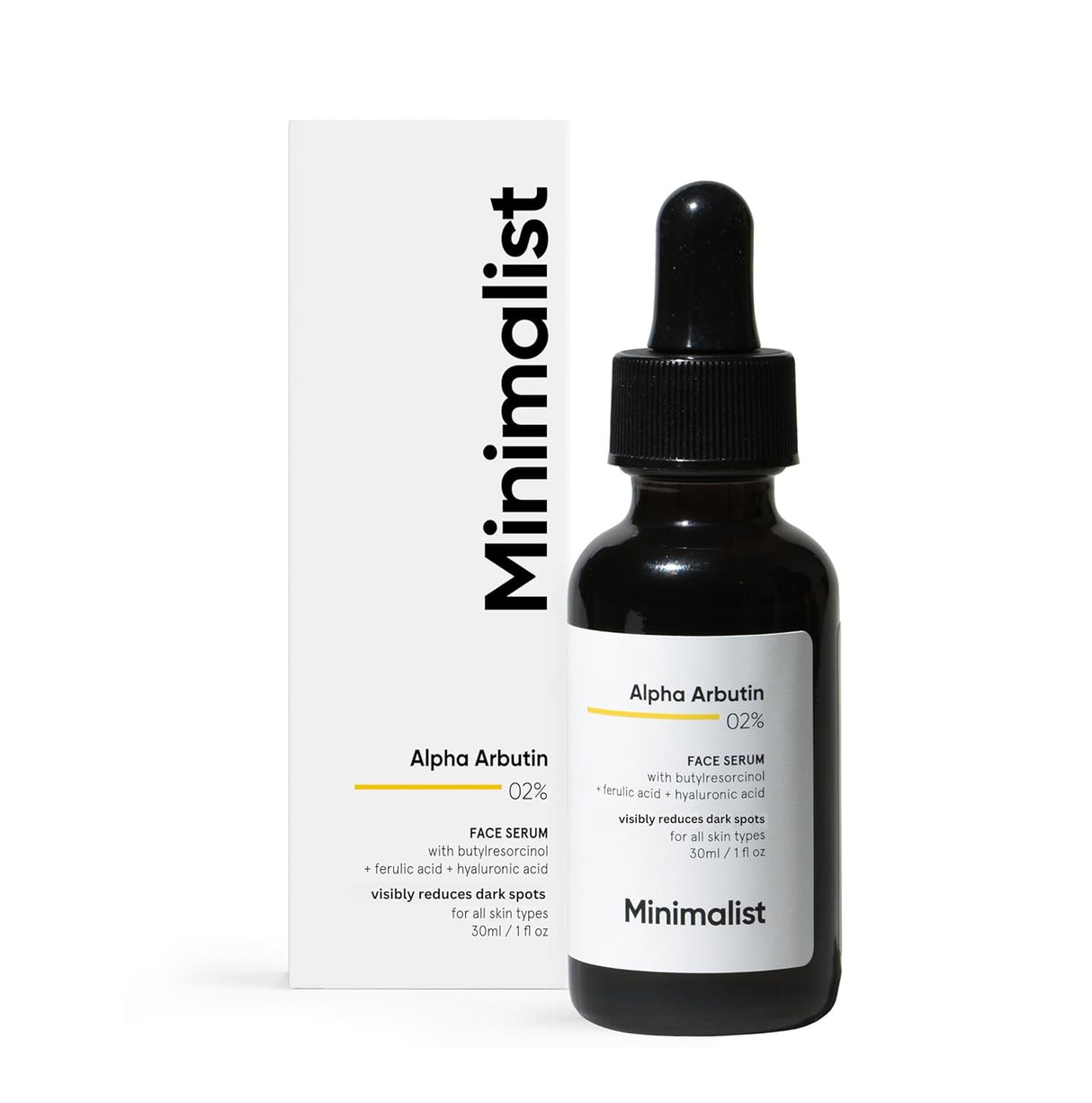 Minimalist Alpha Arbutin 2% Brightening and Anti Pigmentation Serum - 1 fl. oz.