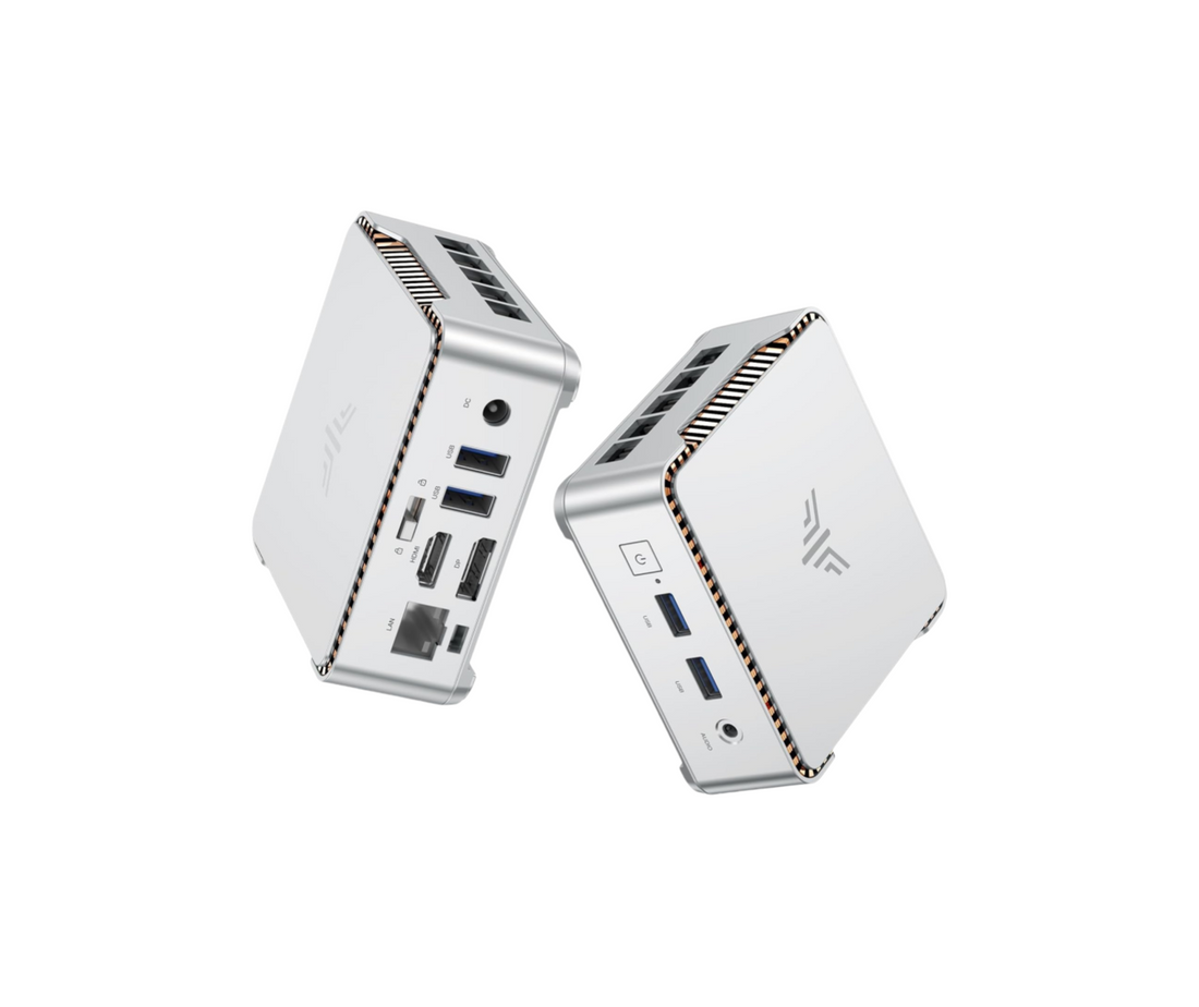 KAMRUI Essenx Basic E2 Mini PC, 16GB RAM 512GB M.2 SSD, 12th Gen Alder Lake N97.