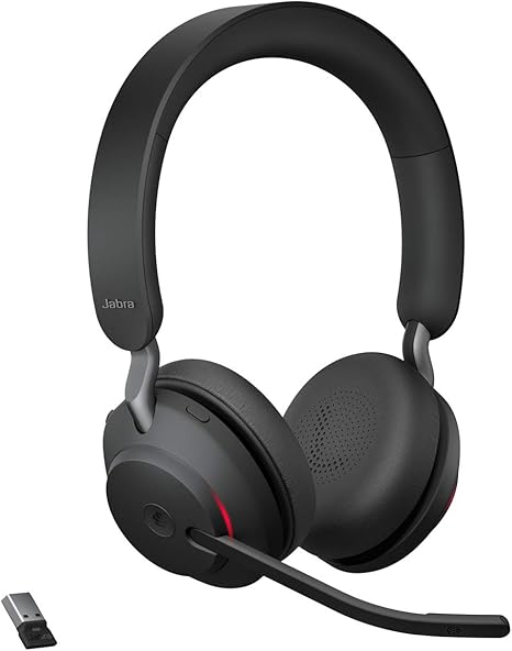 Jabra Evolve2 65 Headset MS Stereo Black