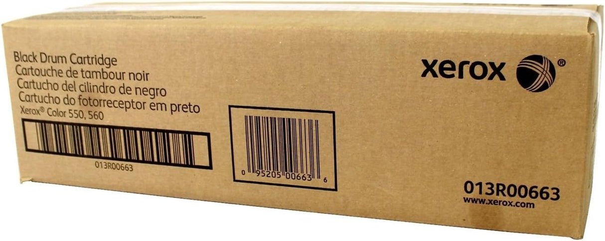 Xerox Black Drum Unit, 190000 Yield (013R00663)