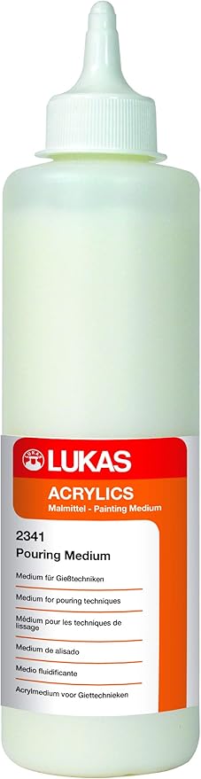 Lukas Acrylic Medium - Pouring Medium, 500ml Bottle