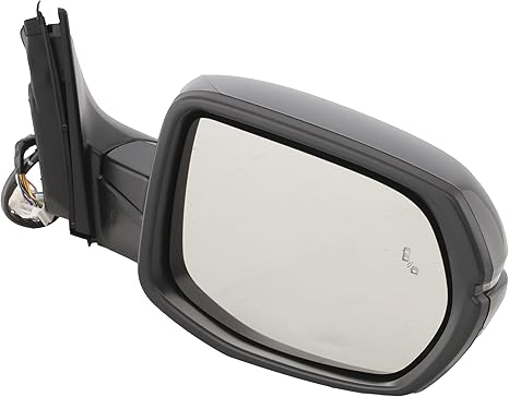 JC Whitney Passenger Side Power Heated Mirror for Honda CR-V 2017-2022 With Signal Light & Blind Spot Monitor Paintable North America Built Vehicle JHO78ER-S