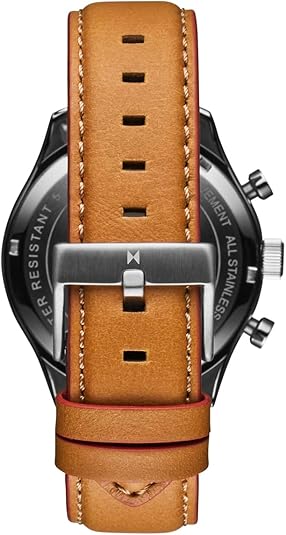 MVMT Men’s Airhawk - Pilot Watch - Military Analog Wristwatch - Aviator - Minimalist Water-Resistant 5 ATM/50 Meters Timepiece - Interchangeable Watch Bands - 42mm