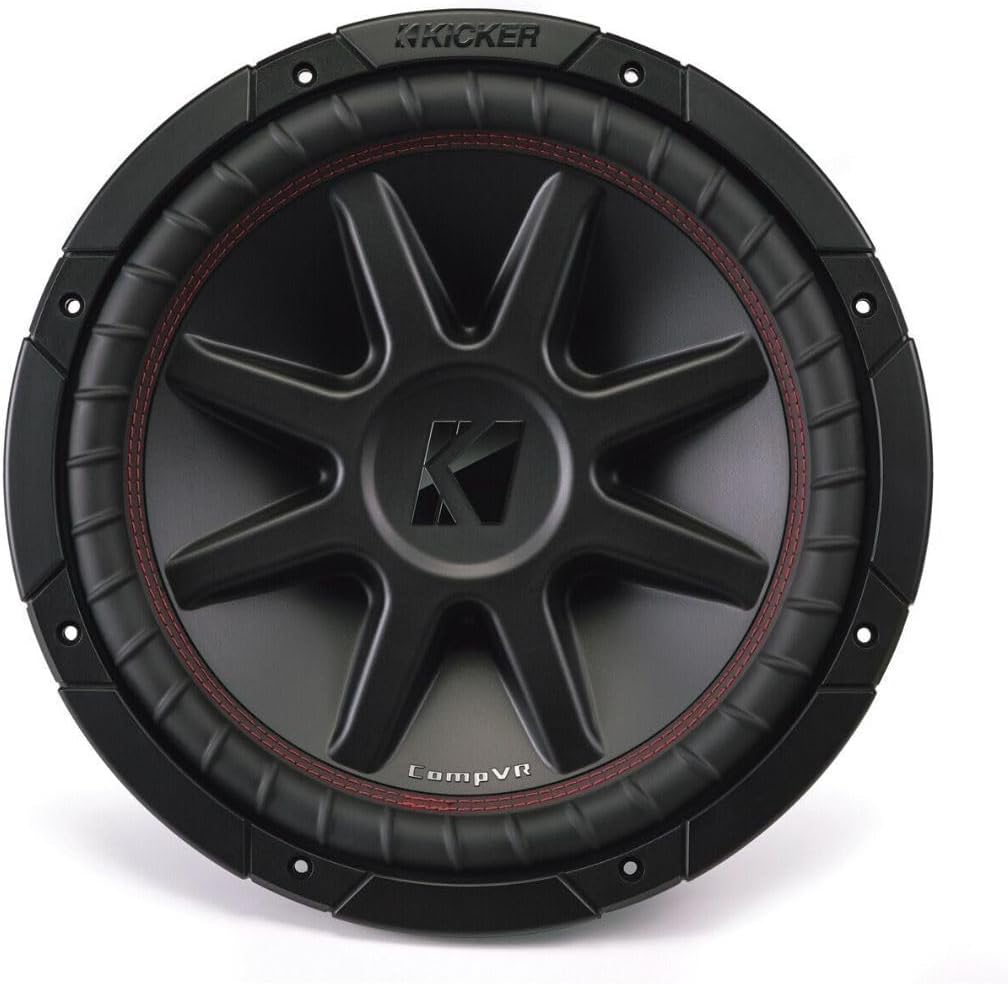 Kicker 43CVR122 COMPVR 12" 800 Watt DVC 2-Ohm Car Audio Subwoofer Sub CVR12-2