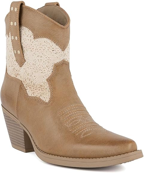 Sugar Women's Western Ankle Boots