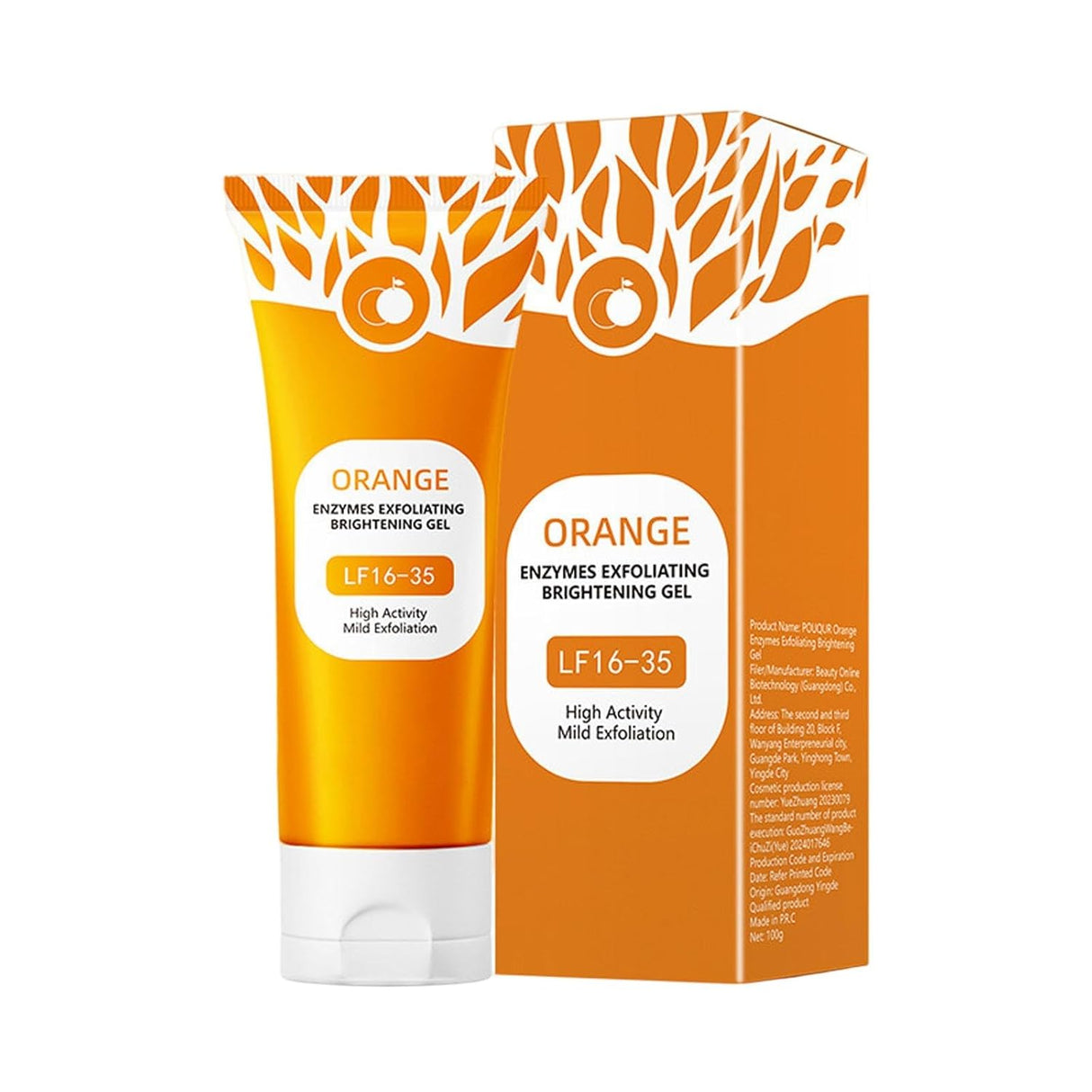 Orange Enzymes Exfoliating Brightening Gel LF16-35 - 100g