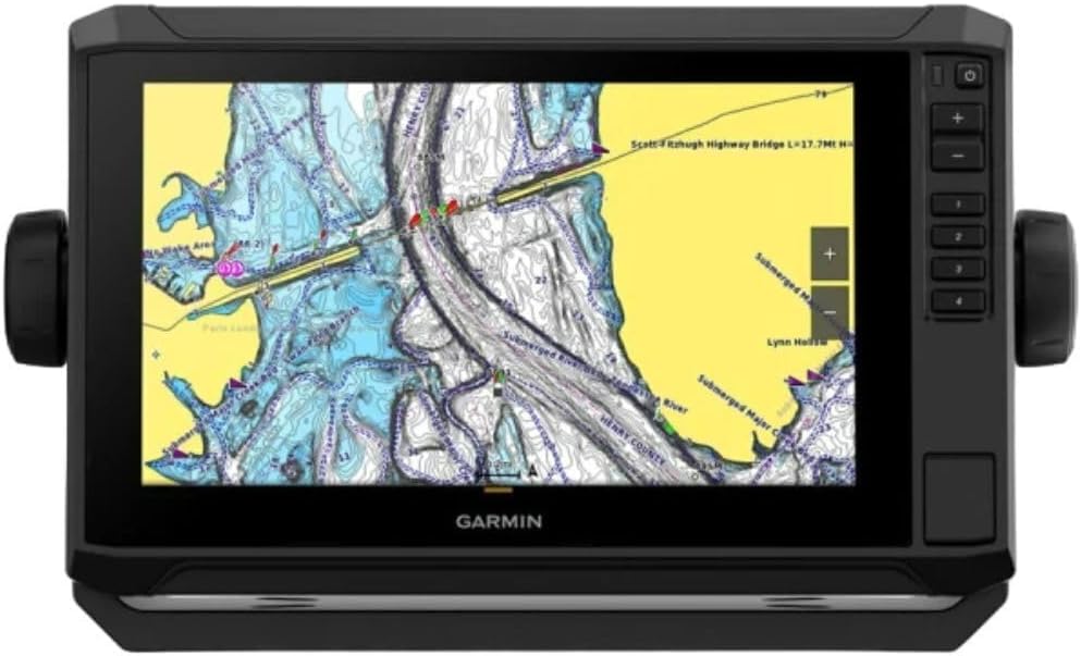 Garmin ECHOMAP UHD2 93sv with GT56 Transducer, 9" Touchscreen Chartplotter, Garmin Navionics+ U.S. Inland