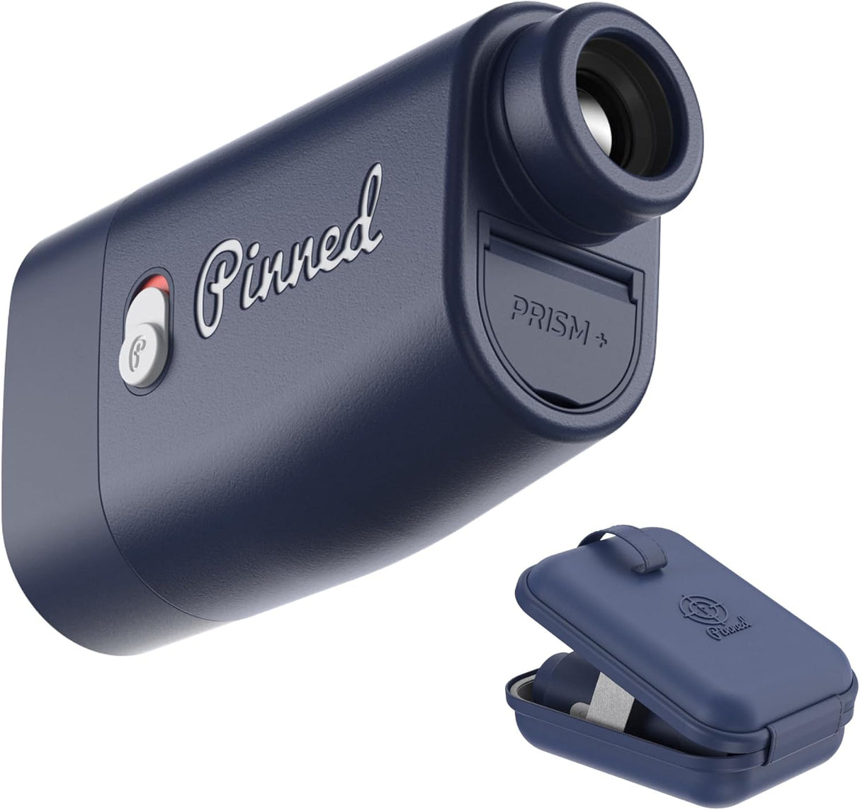 Pinned Prism Slope Golf Rangefinder - Golf Distance Rangefinder with Slope - USB Rechargeable, Pinned Locked Vibration Laser Range Finder - Range Finder Accessories & Gift for Men and Women