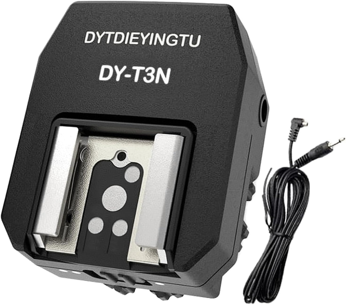 DY-T3N for Nikon Camera Flash hot Shoe Converter Adapter, Small Flash Godox iT30 im20/30, Height-Increasing Multi-Flash Trigger, Extended Body Universal Accessory (DY-T3N N01)