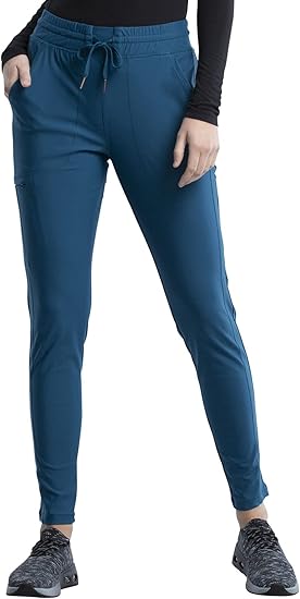Cherokee Women's Scrub Pant with 360° Stretch & Moisture Wicking Fabric - CK095 Size XL