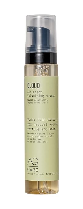 AG Care Natural Cloud Air-light Volumizing Mousse (3.6 Fluid Ounces)
