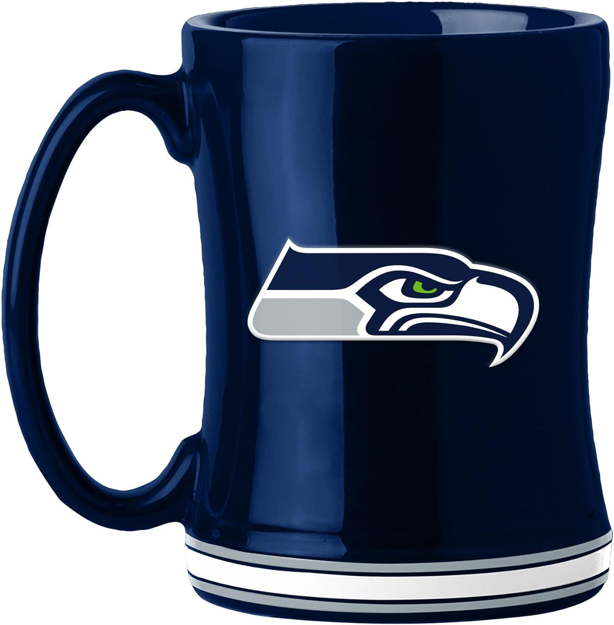Logobrands Seattle Seahawks 14oz. Relief Mug