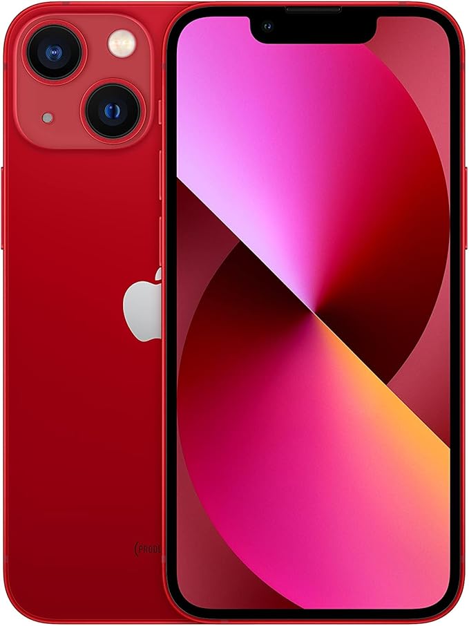 Apple iPhone 13 Mini, 128GB, Product Red - Unlocked (Renewed Premium)
