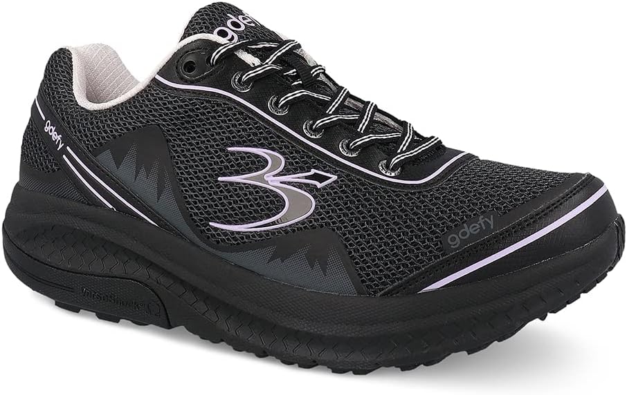 Gravity Defyer g-defy Mighty Walk Walking Shoes for Women | Comfortable Orthopedic Shoes for Standing All Day | Patented VersoShock Technology | Wide Toe Box
