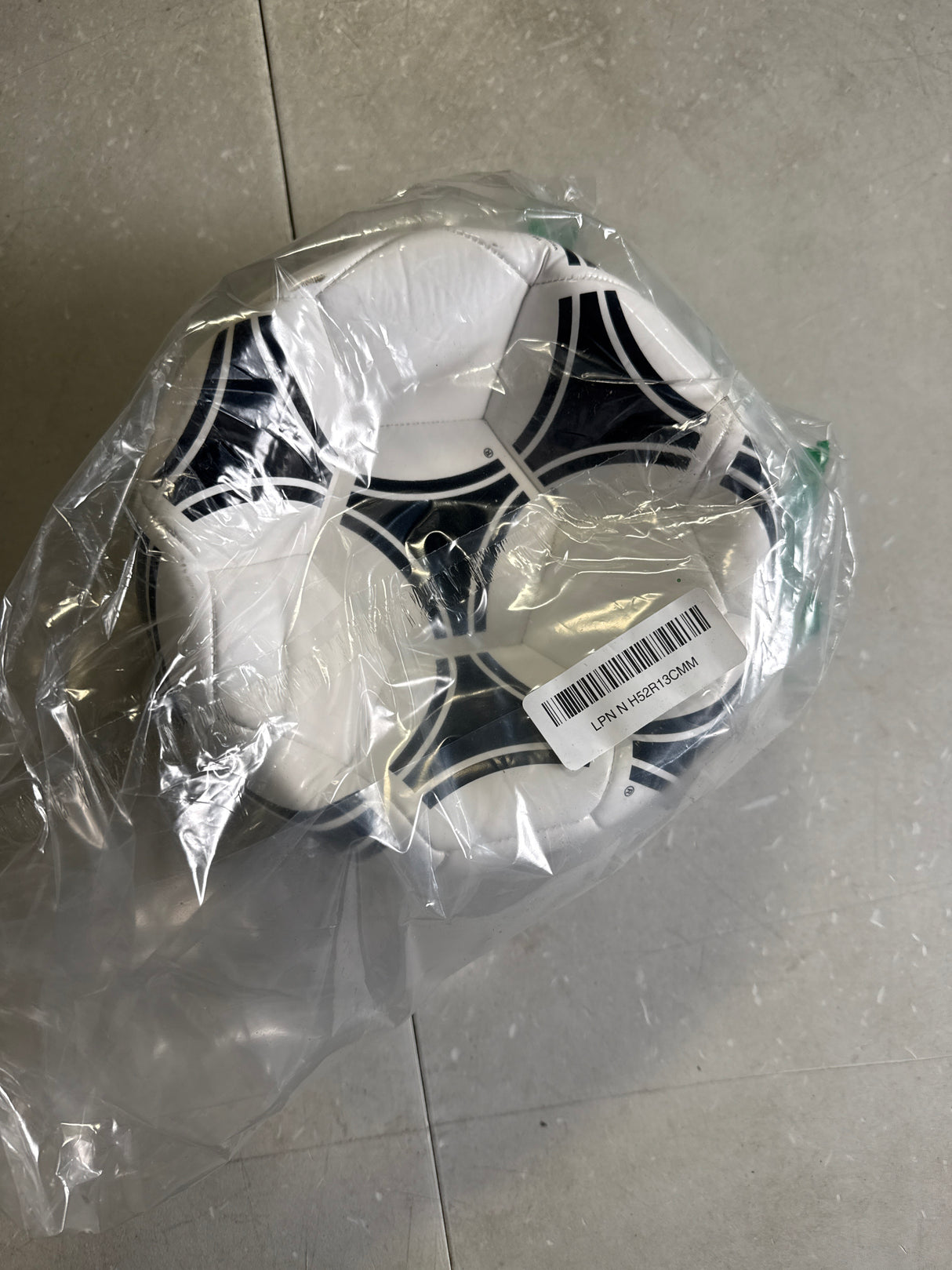 adidas Unisex-Adult Tango Glider Soccer Ball, White/Black, 5