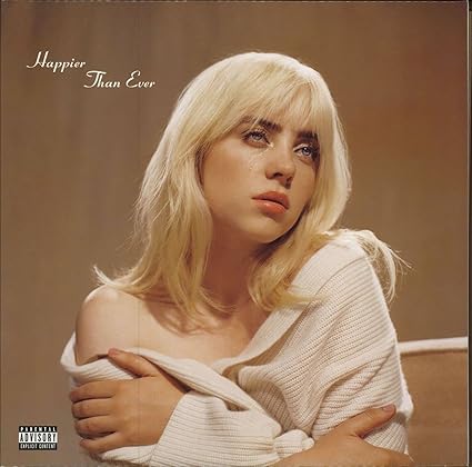 Billie Eilish Happier Than Ever Light Limited Edition LP Vinyl