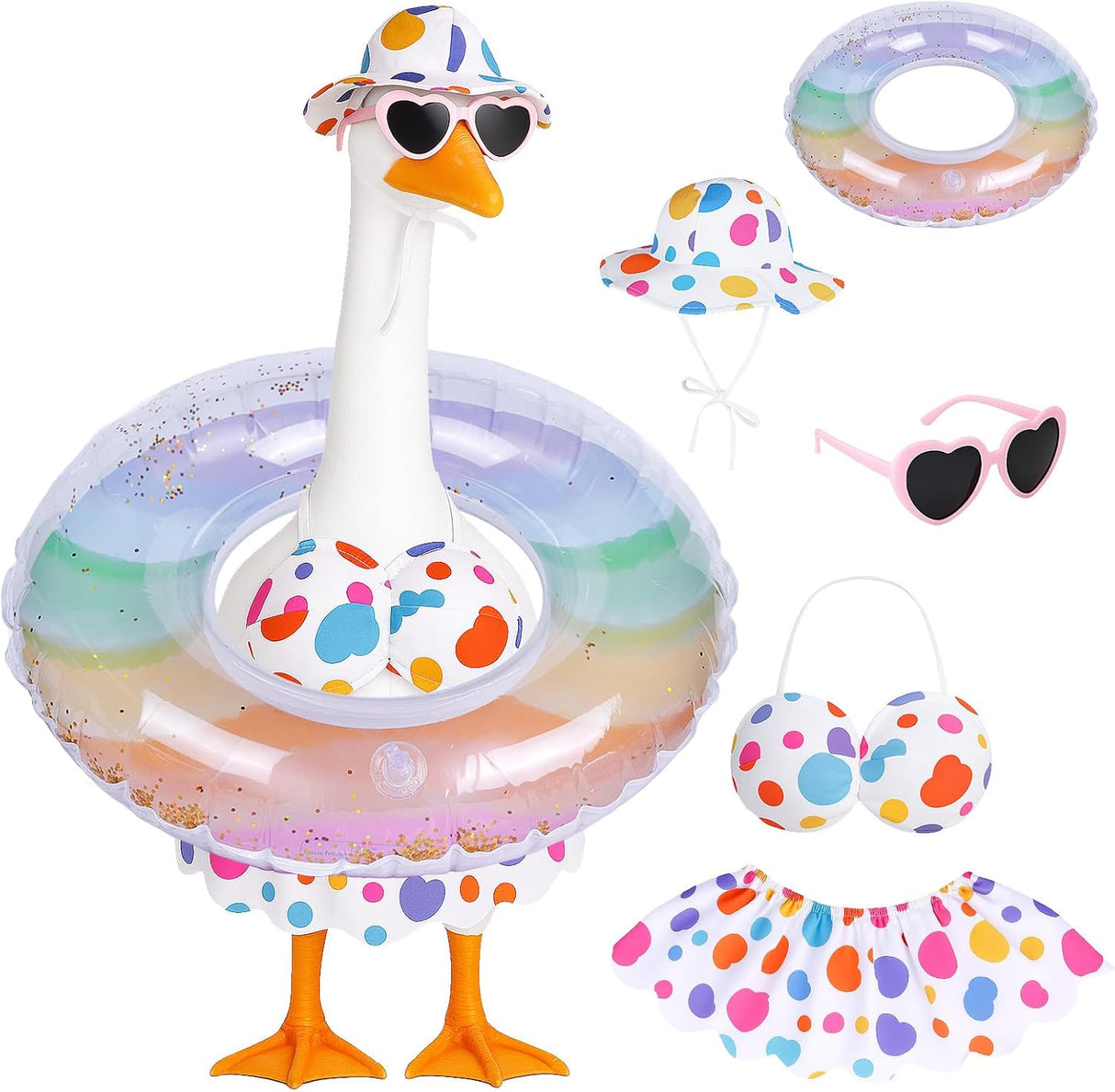 Hawaiian Porch Goose Outfits Summer Bikini