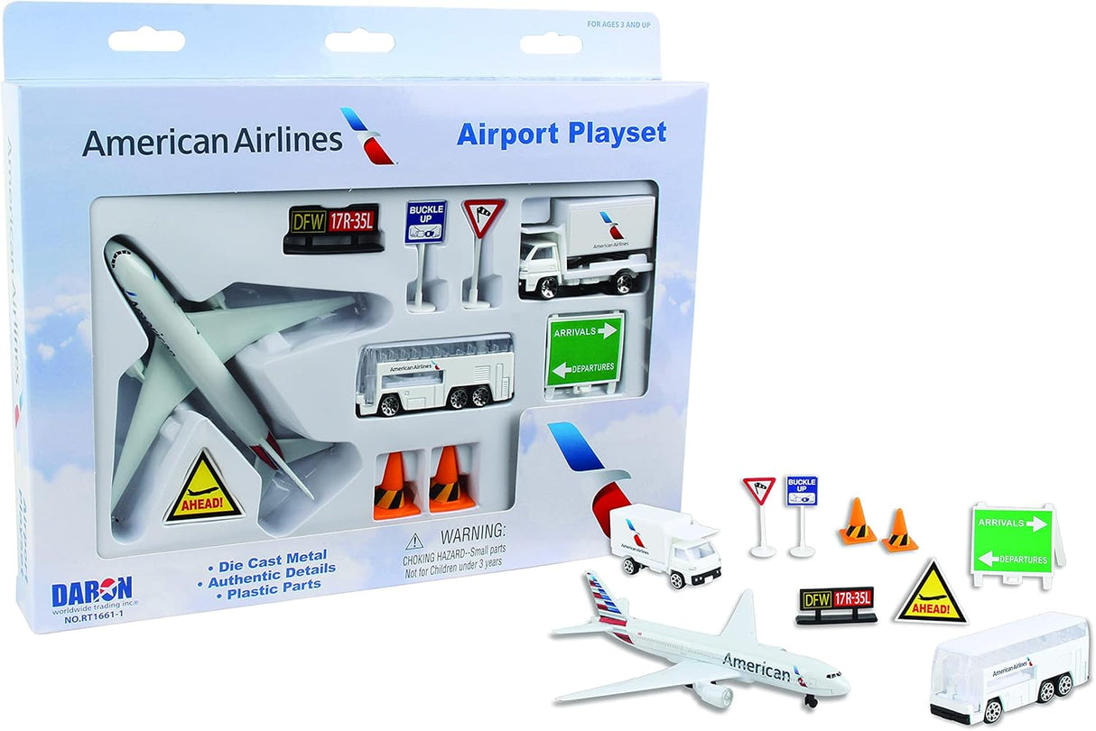 Daron American Airlines Airport Playset