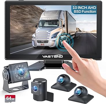 VASTEND 10" Wired Backup Camera VL-BSD-10A
