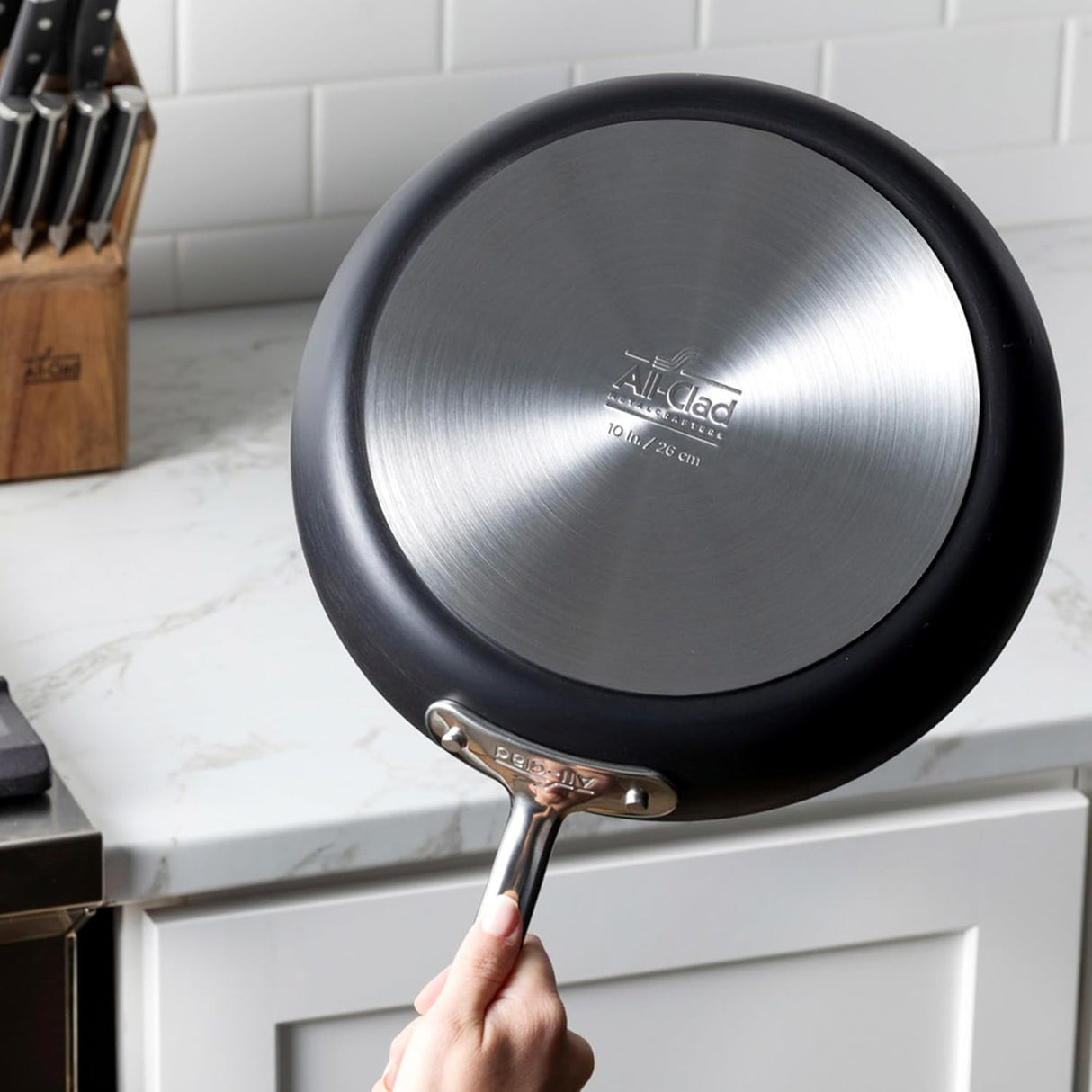 ALL-CLAD Hard Anodized Expert Nonstick 12inch Fry Pan With Lid