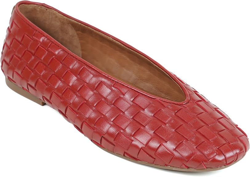 Gentle Souls by Kenneth Cole Women's Willow Woven Ballet Flat 8.5