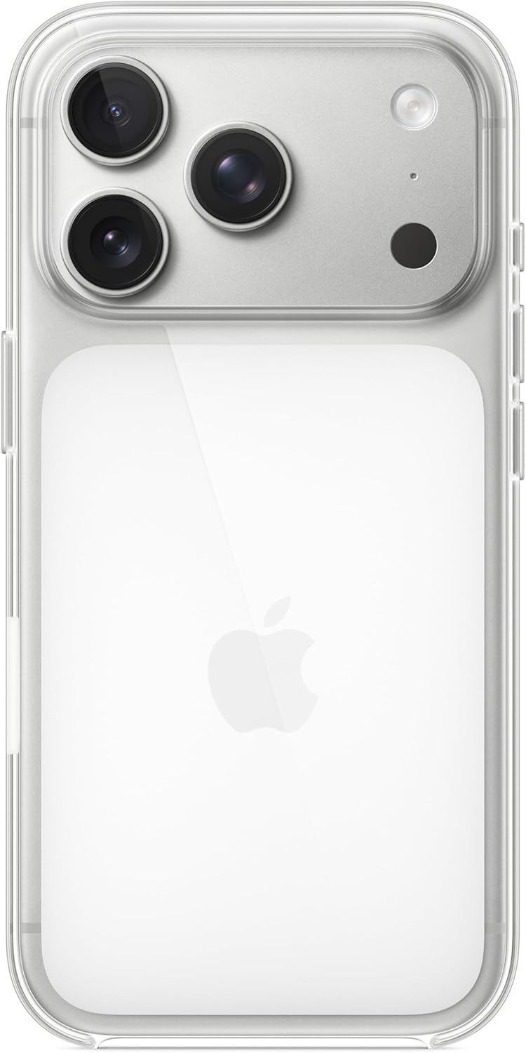 Apple iPhone 17 Pro Clear Case with MagSafe MagSafe and Camera Control: Lightweight Phone Case, Wireless Charging Compatible, Smooth Glossy Finish