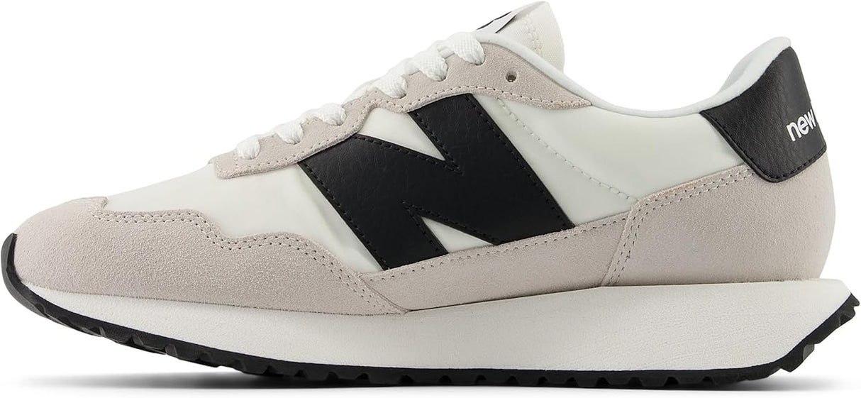 New Balance Women's Size 11, 237 Sneaker, Sea Salt/Silver Birch/Black