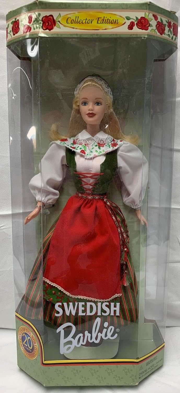 Barbie Year 1999 Collector Edition Dolls of the World 20th Anniversary 12 Inch Doll