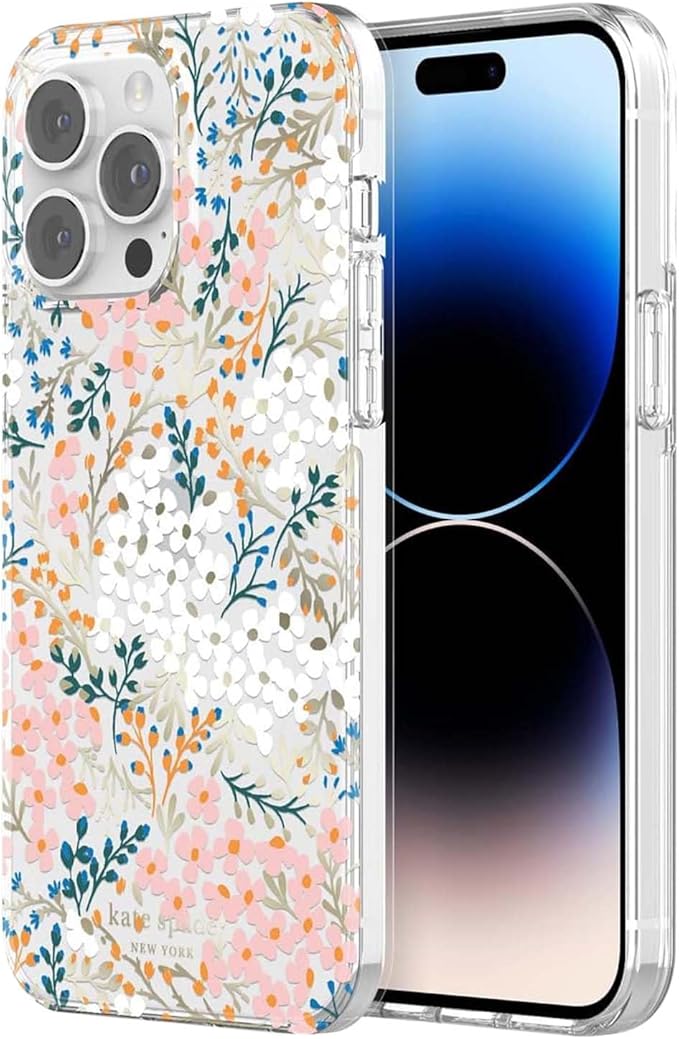 Kate Spade New York Apple iPhone 14 Pro Protective Case - Multi Floral (New)